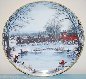 Budweiser Teller "An American Tradition" 1990 - Bild 1 von 7