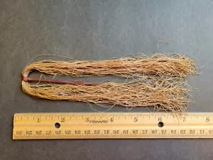 Hank Small TAN rotondo gomma BUG FLY LEGS legatura mosche e acqua salata - Foto 1 di 2