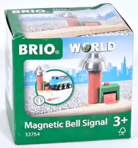 BRIO 33754 Magnetic Bell Signal for Thomas and Friends Wooden Railway Train Set - Picture 1 of 21