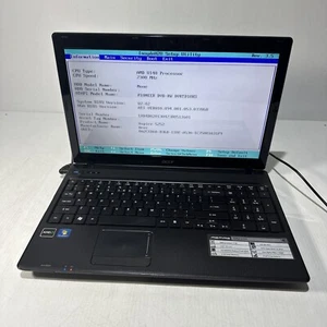 Acer Aspire 5252 15" computer portatile Advanced Micro Devices V140 2 GB RAM senza unità stivali BIOS - Foto 1 di 11