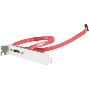 SATA zu E-SATA Slotblech 7 pol. Slot Blech Adapter für externe Geräte esata - Afbeelding 1 van 1