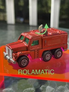 Matchbox Superfast✨RolaMatics #18 Copper✨Badger Chrome Radar Truck✨Made ENGLAND - Picture 1 of 5