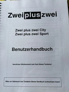 tandem fahrrad gebraucht Zwei Plus Zwei Tandem Sport - Bild 1 von 23