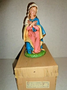 fontanini vintage nativity paper mache Mary origianl box 12" series.. - Picture 1 of 9