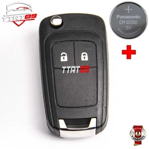 CHIAVE PER OPEL INSIGNIA ZAFIRA ASTRA CORSA MERIVA MOKKA ADAM + BATTERIA CR2032 - Zdjęcie 1 z 10