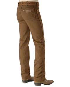 Wrangler Men's 936 High Rise Prewashed Cowboy Cut Slim Straight Jeans - - Picture 1 of 15