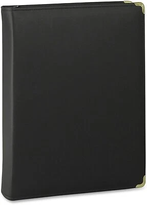 Samsill - 15250 - Classic Collection 1.5" Zipper Binder - Black - Image 1 of 2