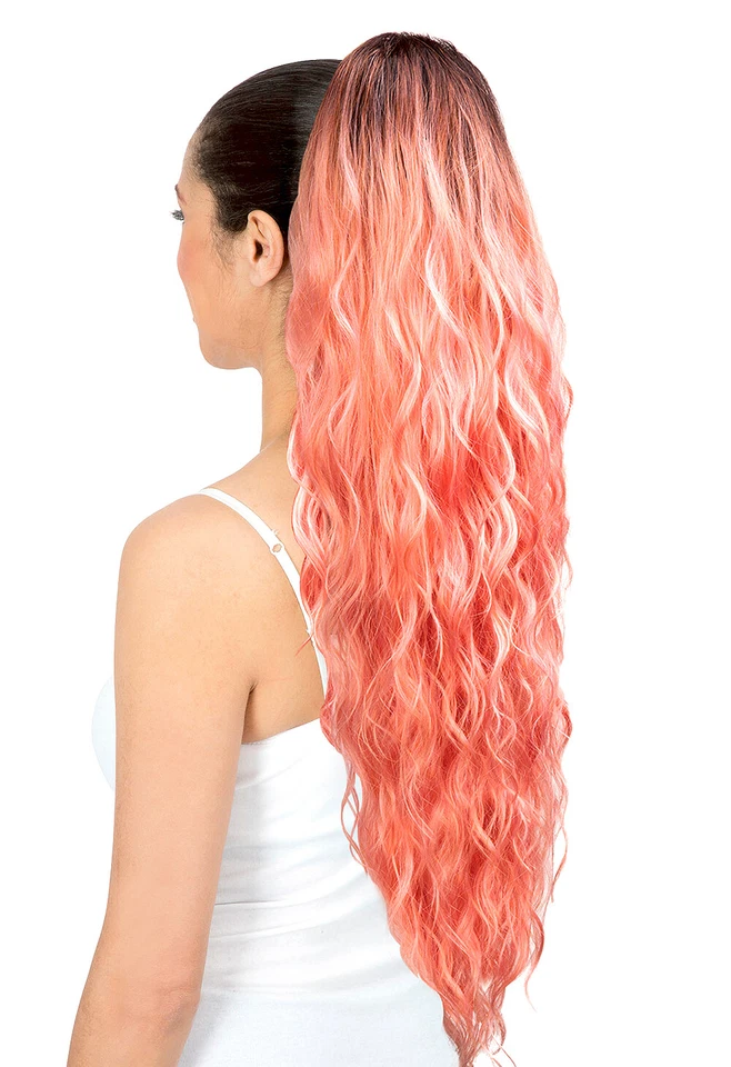 NUEVO NACIDO LIBRE CORDÓN SINTÉTICO COLA DE CABALLO LARGA Y COMPLETA - PLF03 32" Foto 1 de 1