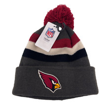 Arizona Cardinals NFL Team Apparel Hat Beanie Pom Pom Hat Stripe Youth Size Kids