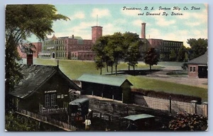 Providence Gorham Mfg Co Werk 1912 Elmwood Station abgebrochen RI Postkarte D5 - Bild 1 von 2