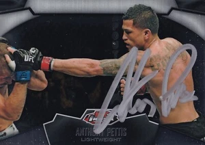 Anthony Pettis Signed 2012 Topps Finest UFC Card #2 WEC PFL Autograph 181 164 - Picture 1 of 12