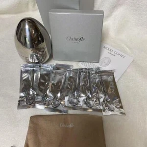 Christofle Christophle Mood Coffee Spoon 6Pcs Set Espresso Silver F/S JAPAN - Picture 1 of 5