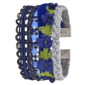 Pulsera tradicional Edelzeit BCE05 Wiesn Oktoberfest Dirndl azul pulsera tradicional - Imagen 1 de 1