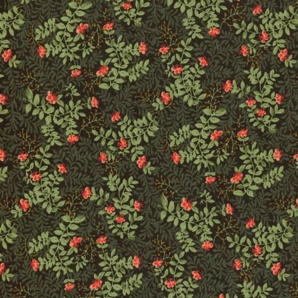 La Belle Epoque Smal Floral  Cotton Fabric RJR Yuko Hasegawa  By the Yard  BFab  - Image 1 of 1