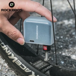 Mini inflador de neumáticos portátil ultraligero bomba de aire eléctrica ROCKBROS 100PSI - Imagen 1 de 17