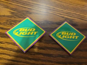 Pair of Bud Light Promotional Buttons - Picture 1 of 3