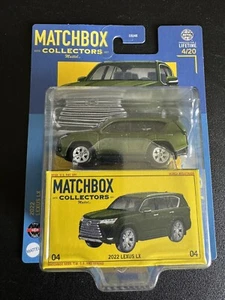 Streichholzschachtel Sammler 2022 Lexus LX Army grün. 2023 Ausgabe 9/20 - Bild 1 von 3