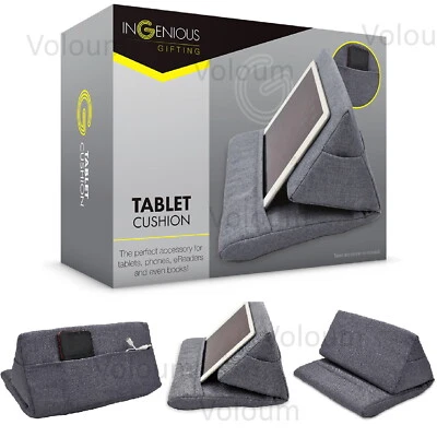 Tablet, eReader, Phone, Book, iPad Cushion Holder Stand For All Devices Gift Box - Image 1 of 4