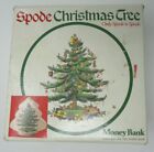 Spode Christmas Tree Money Bank Tree Shaped Made in England