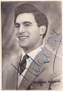 XX503-MUSICA-LIRICA AUTOGRAFO WLADIMIRO GANZAROLLI SU FOTOGRAFIA - Picture 1 of 1