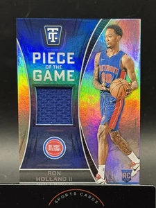 2024-25 Totally Certified Piece Of The Game Materials #POG-RNH Ron Holland II RC - Bild 1 von 2