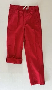 The Children’s Place Red Beach Rolled Up  Convertible Pant Size 12 GUC - Picture 1 of 4