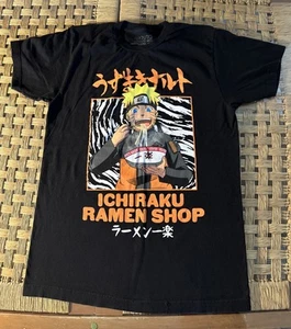 Naruto Shippuden Collection Ichiraku Ramen Shop Graphic Tee T Shirt SZ Medium - Picture 1 of 9