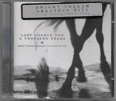 DWIGHT YOAKAM "Last Chance For A 1000 Years-Greatest Hits" 1999 AUSSIE 14Tk CD - Image 1 of 2