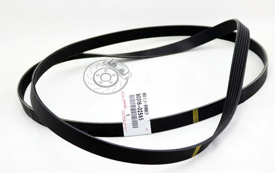 Ventilador y alternador Toyota V-Belt 90916-02585 OEM genuino 4Runner Land Cruiser NUEVO Foto 1 de 1