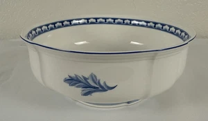 VILLEROY & BOCH Casa Azul 8.25" Serving Vegetable Bowl Fine China Luxembourg - Picture 1 of 7