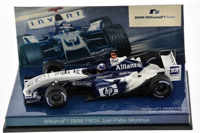 F1 WILLIAMS FW26 J.P. Montoya 2004 1/43 MINICHAMPS - Image 1 of 4