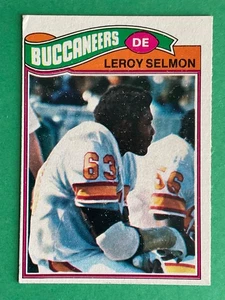 Lee Roy Selmon 1977 Topps Rookie Football Card #29 - Tampa Bay Buccaneers HOF RC - Picture 1 of 2