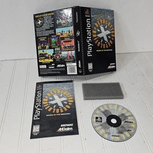 PS1 Revolution X (Sony Playstation 1) Longbox Complete with Registration Card - Picture 1 of 22