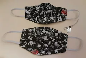 MÁSCARA FACIAL ""WALKING DEAD"" PARA ADULTOS Y NIÑOS / CUBIERTA CON FILTRO - CREMALLERA TIRÓN - Imagen 1 de 4