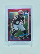 2023 Donruss Cedric Tillman Optic Rated Rookie Preview Pink #321 Browns
