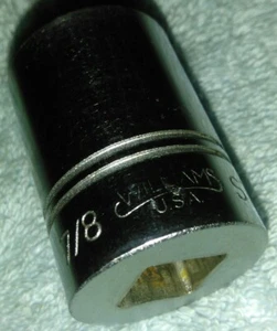 Williams  7/8" ST-1228 shallow Socket 1/2 dr 12pt owned by snap-on USA  - Picture 1 of 3