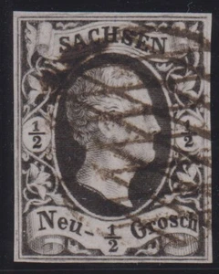 == AD Sachsen Mi. 3a gest., gato 15 € == - Imagen 1 de 2