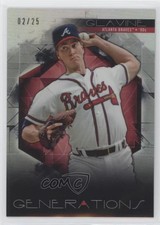2015 Topps Finest Generations Refractor /25 Tom Glavine #FG-02 HOF