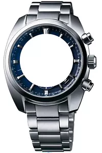 SEIKO SSH019,has no movement,No Crown,case+back+bracelet only, sold for parts. - Picture 1 of 2