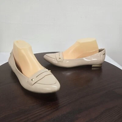 Zapatos planos de ballet Life Stride para mujer 9,5 m beige sin cordones punta plana Foto 1 de 4