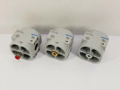 (Lote de 3) Bloques Distribuidores FESTO FRM-3/4-D-MAXI (170686) Foto 1 de 4