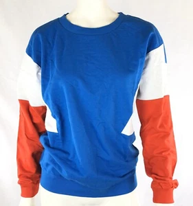 Noisy May Damenpullover Größe S rot weiß blau Pullover Langarm Streetwear - Bild 1 von 8