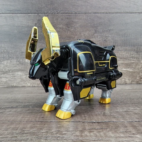 Power Rangers Wild Force Gaoranger DX Gao bison Zord Chogokin Bandai Cover