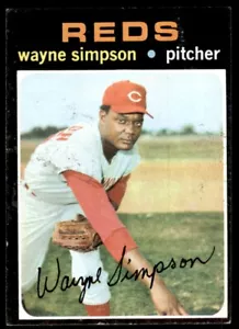 1971 TOPPS WAYNE SIMPSON CINCINNATI REDS #339 - Picture 1 of 2