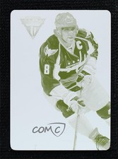 2013-14 Panini Titanium Printing Plate Yellow 1/1 Alex Ovechkin #2 q4j
