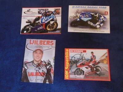 Autogrammkarten von Hafeneger, Meile, Brandt und Giuseppetti - Bild 1 von 2