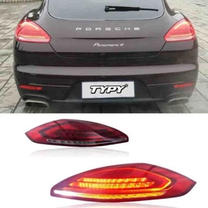 Full LED Lights For Porsche Panamera 970 2014-2017 Rear Sequential Turn Signal - Picture 1 of 9