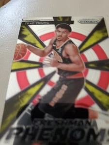 PANINI PRIZM TRAE YOUNG FRESHMAN PHENOMS CARD - Picture 1 of 4