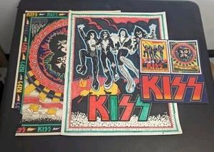 1977 Kiss Rock And Roll Over Poster Art General Mills Craft Master Aucoin - Picture 1 of 16