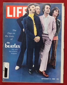 The Beatles LIFE Magazine - September 13, 1968 - John Lennon Paul McCartney - Picture 1 of 5
